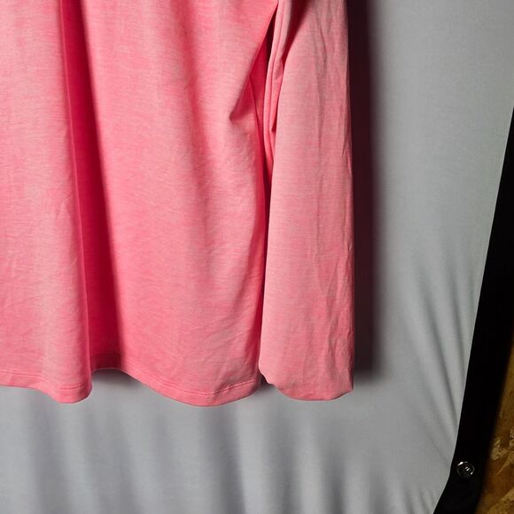 Under Armour Women's Hooded Sweatshirt Medium‎ Pink Long Sleeve 100% Polyester - Picture 12 of 16